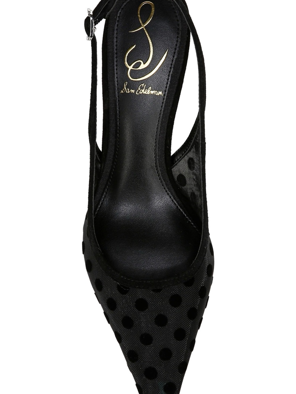 Sam Edelman Bianka Slingback Mesh Pointed Toe Pump, Women’s Size 7.5 - Picture 7 of 15